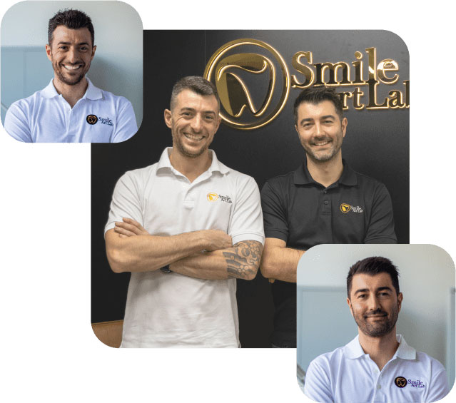 The Smile Art Lab team, dressed in professional attire, with smiles that reflect their passion for dentistry, stands proudly in their Sydney-based dental laboratory. These expert dental technicians and prosthodontists showcase their mastery in dental restorations and digital dentistry innovations. With years of combined experience, they bring a blend of skill, precision, and artistry to the field of cosmetic dentistry, specializing in dental implants, ceramic and porcelain veneers, and full-mouth reconstructions. They are the backbone of a dental lab known for its exceptional dental prosthetics, digital smile designs, and restorative dental solutions that incorporate advanced CAD/CAM technology and 3D dental printing for unparalleled precision and customization. Their commitment to dental excellence is evident in their continued pursuit of the latest advancements in dental materials and techniques, ensuring every dentist and patient in Sydney and beyond benefits from the highest quality of oral health care and aesthetic dental outcomes.